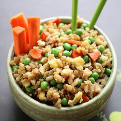 Vegetable Fried Brown Rice