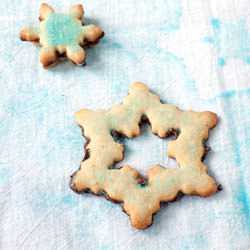 Mint-Chocolate Bottom Shortbread