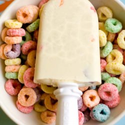 Cereal and Milk Popsicles
