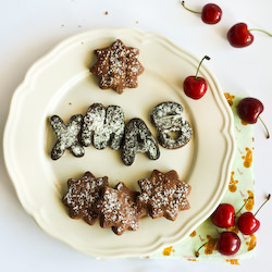 Chocolate & Sour Cherry Shortbread