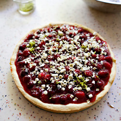 Cranberry Lime Tart
