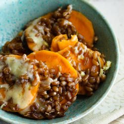 Wheat Berry & Sweet Potato Bake