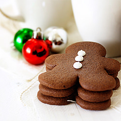 Chocolate Citrus Gingerbread Cookie