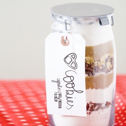 Pretzel Cookies in a Jar