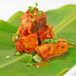Spiced Fish w/ Tomato Ginger Curry