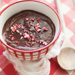 Chocolate and Peppermint Pudding