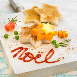 Christmas Turkey & Potato Stars