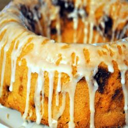 Cinnamon Buttercream Bundt Cake