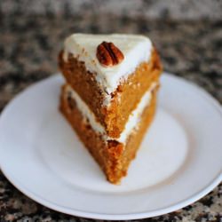 Pumpkin Praline Cake