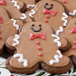 Thick and Chewy Gingerbread Cookies