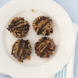 Chocolate & Caramel Cookies