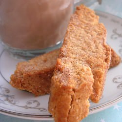 Cinnamon Sugar Biscotti