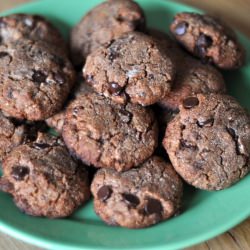 Chewy Chocolaty GF Cookies