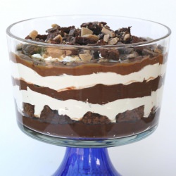 Caramel Brownie Trifle