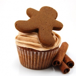 Gingerbread Cupcakes