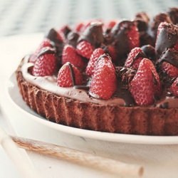 Chocolate Strawberry Tart