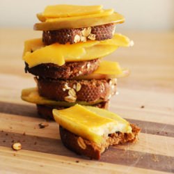 Apple and Cheddar Crostini
