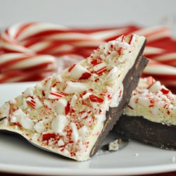 Dark Chocolate Peppermint Bark