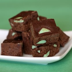 Mint Truffle Fudge