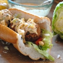 Fried Tuna Po’Boy