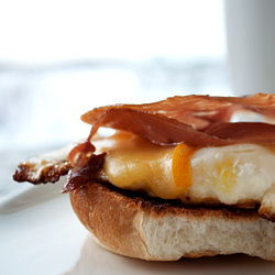 Prosciutto & Gouda Egg Sandwich