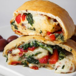 Veggie Cheese Stromboli