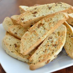 Biscotti with Anise and Hazelnuts