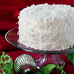 Christmas Coconut Cake