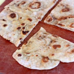 Garlic and Cheese Naan