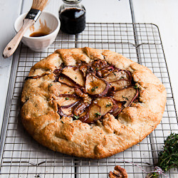 Gorgonzola Pear Galette