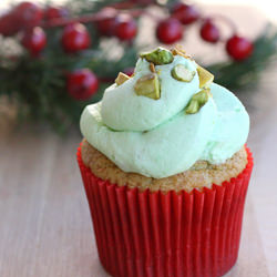 Pistachio Cupcakes