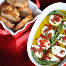 Herb Marinated Goat Cheese