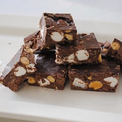Rocky Road Fudge