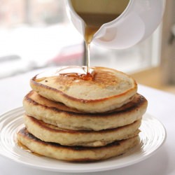 Eggnog Pancakes