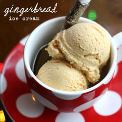 Gingerbread Ice Cream