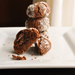 Chocolate Crinkle Cookies