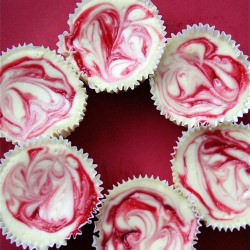 Raspberry Marble Cheesecake