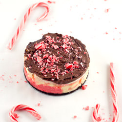 Peppermint Bark Cheesecake