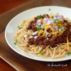 Beer Chili Spaghetti