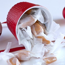 Pink Salted Caramels