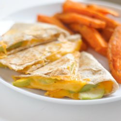 Apple Cheddar Quesadillas