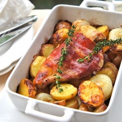 Roasted White Wine Chicken