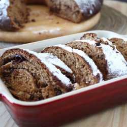 Fig and Chocolate Stollen