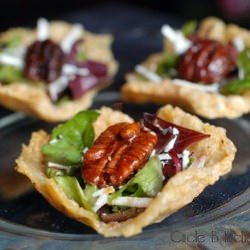 Parmesan Salad Cups