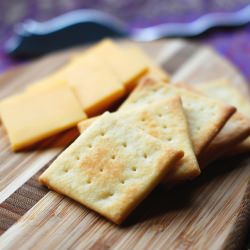 Homebaked Cheese Crackers