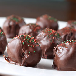 Mint Cookie Truffles