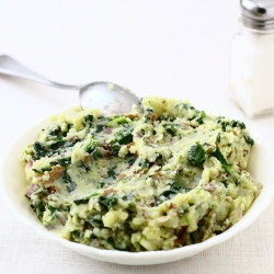 Green Mashed Potatoes