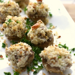 Sausage Stuffed Mushrooms