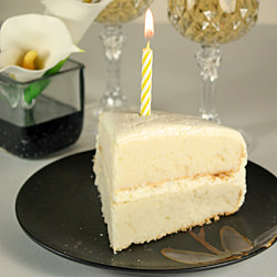White Cake and Blog Anniversary