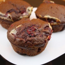 Cocoa Raspberry Resolution Muffins